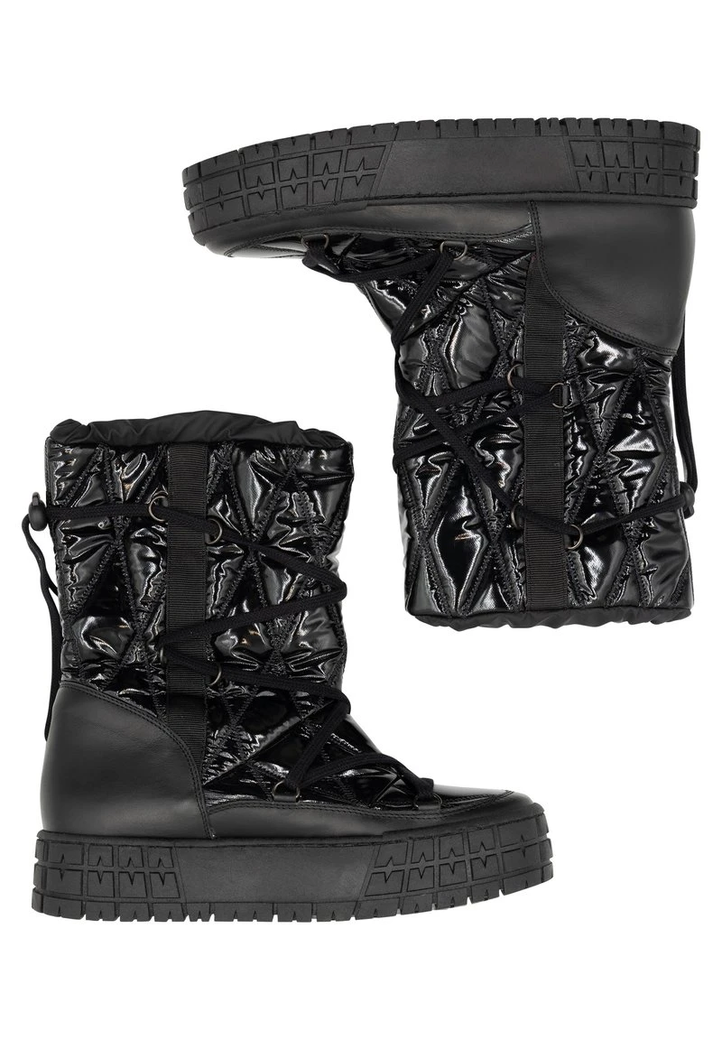 Faina Plateaustiefelette - Schwarz 7 Faina Plateaustiefelette - Schwarz - Image 5