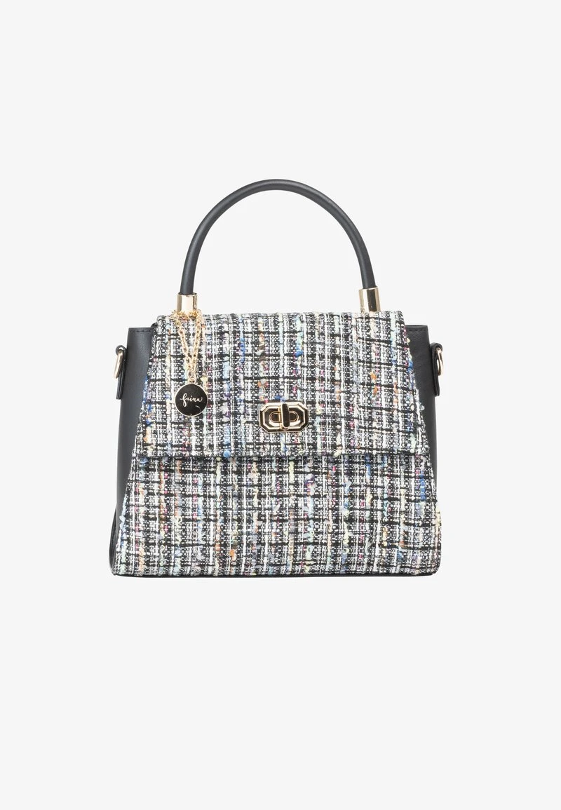 Faina Handtasche - Schwarz Mehrfarbig 4 Faina Handtasche - Schwarz Mehrfarbig - Image 2