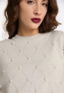 Faina TYLIN - Strickpullover - Hellgrau -Faina Verkauf 056b24915bad4f6cb559d46a6c892342