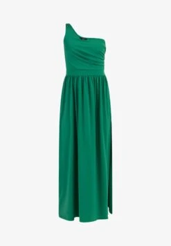 Faina ONE-SHOULDER - Maxikleid - Waldgrün -Faina Verkauf 0a08f56f543e4342b446953b02da09e3