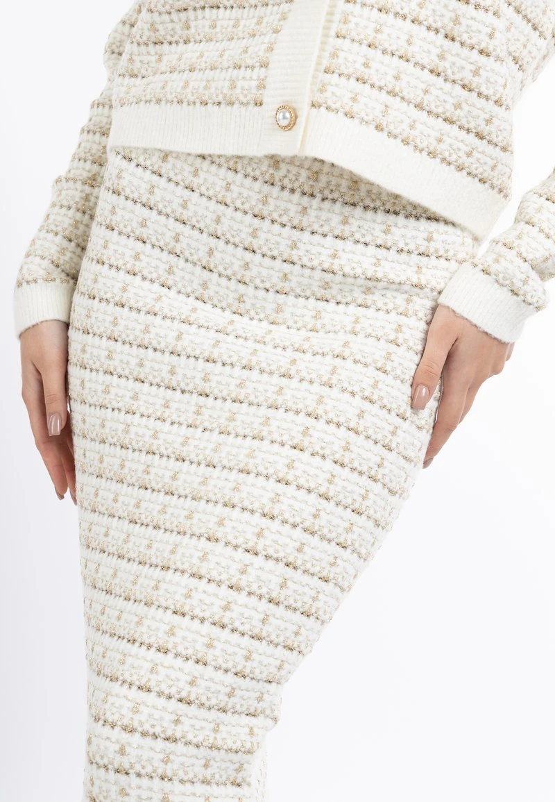 Faina KOOSH - Bleistiftrock - White 6 Faina KOOSH - Bleistiftrock - White - Image 4