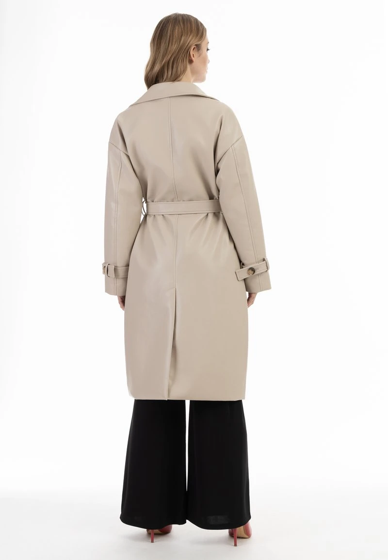 Faina Trenchcoat - Creme 5 Faina Trenchcoat - Creme - Image 3