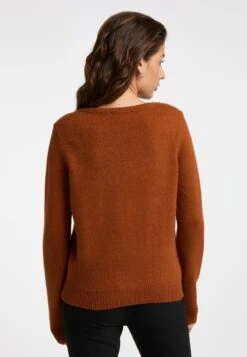 Faina TUXE - Strickpullover - Dunkelkamel 10 Faina TUXE - Strickpullover - Dunkelkamel -Faina Verkauf 12b6b92ada4944aeb41ad39fd7cdcd4b