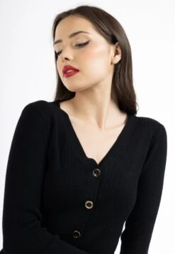 Faina TYLIN - Strickjacke - Schwarz 11 Faina TYLIN - Strickjacke - Schwarz -Faina Verkauf 12dfe6b2afbf49dea7e0263ce3c46f7c