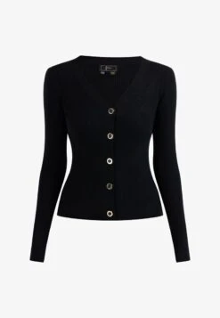 Faina TYLIN - Strickjacke - Schwarz 12 Faina TYLIN - Strickjacke - Schwarz -Faina Verkauf 1726e8771c0041d99dbe2a92a2124425