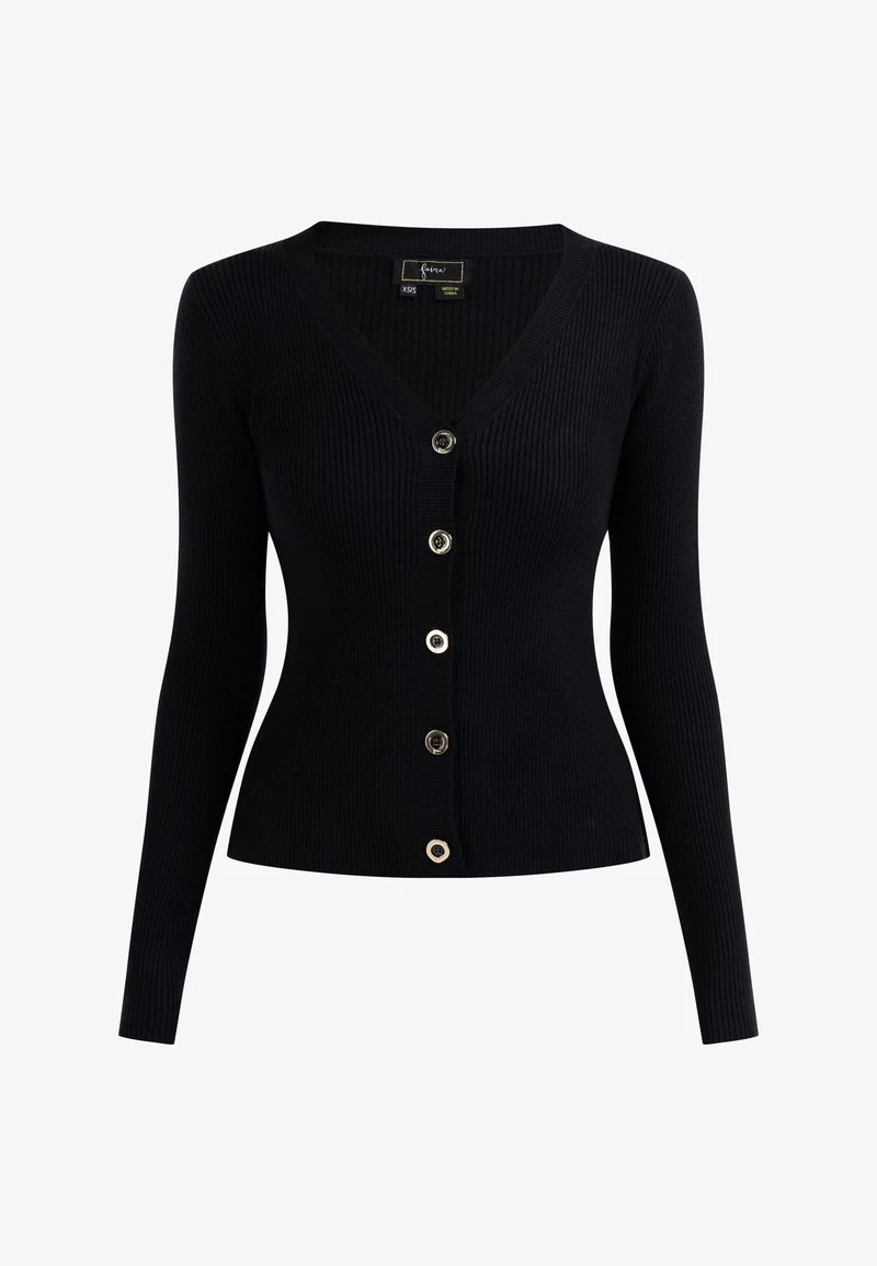 Faina TYLIN - Strickjacke - Schwarz 7 Faina TYLIN - Strickjacke - Schwarz - Image 5