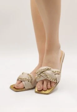 FAINA DULCEY - Pantolette Flach - Beige 13 FAINA DULCEY - Pantolette Flach - Beige -Faina Verkauf 188352438c1742b98ecea2cd0cb8a1f9 1