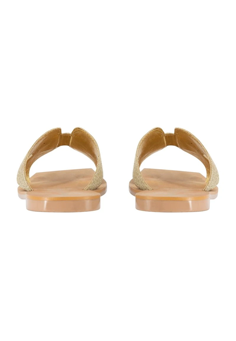 Faina Pantolette Flach - Gold 7 Faina Pantolette Flach - Gold - Image 5