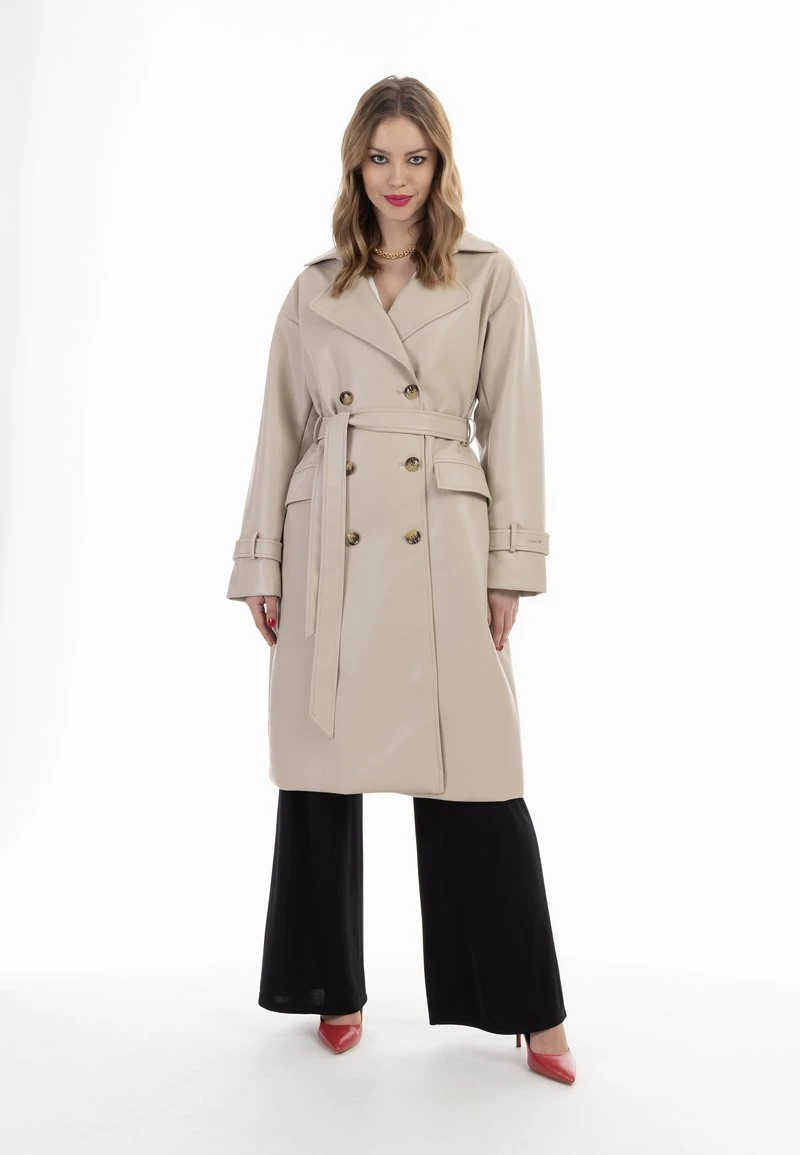 Faina Trenchcoat - Creme 3 Faina Trenchcoat - Creme