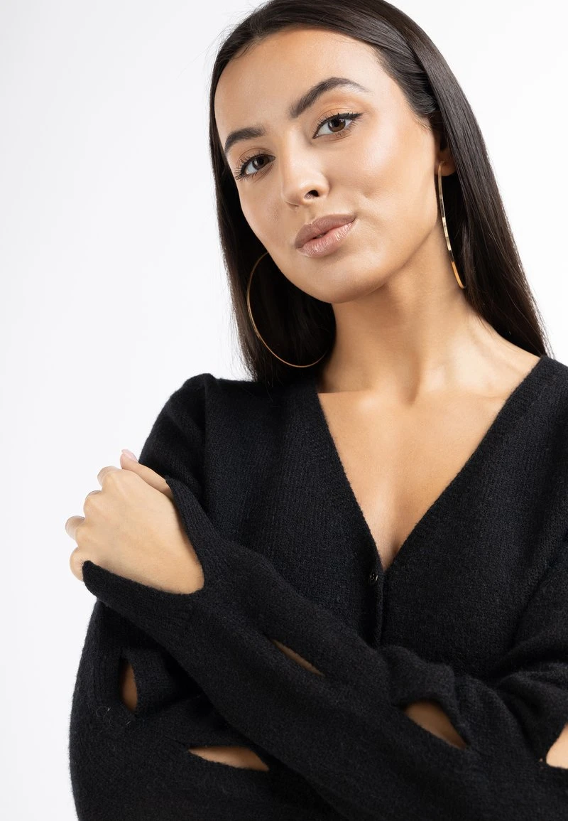 Faina KOOSH - Strickjacke - Schwarz 6 Faina KOOSH - Strickjacke - Schwarz - Image 4