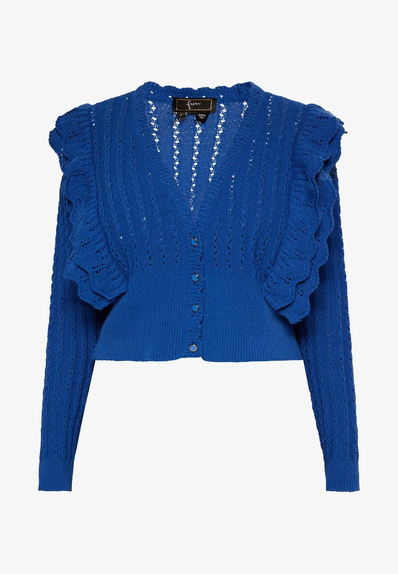 Faina Strickjacke - Königsblau 7 Faina Strickjacke - Königsblau - Image 5