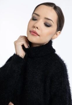 Faina Strickpullover - Schwarz 11 Faina Strickpullover - Schwarz -Faina Verkauf 254a203c794446f88b508e296ecdbe76