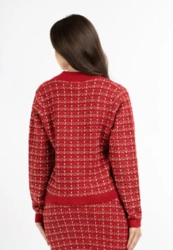Faina KOOSH - Strickjacke - Rot -Faina Verkauf 27cab0ebcb3640fd8eca02e5114236e1