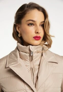 FAINA CASPIO - Winterjacke - Beige -Faina Verkauf 281b9a6971d247b1a69665add198f504
