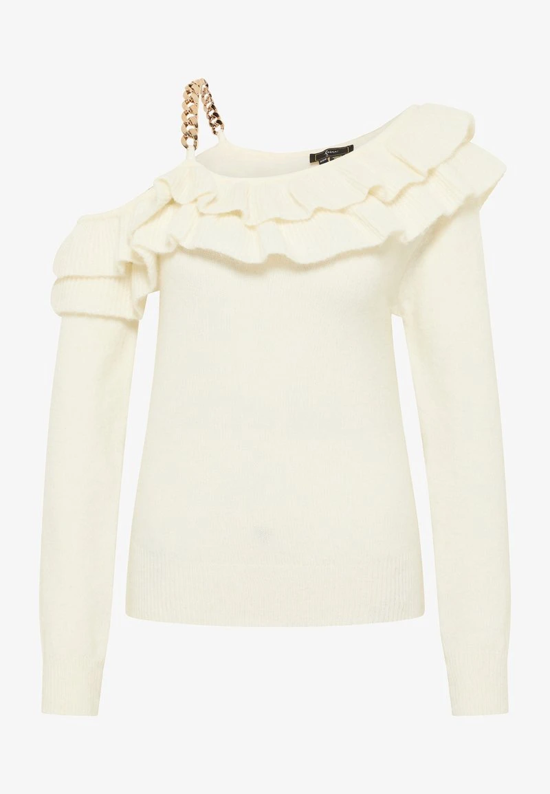 Faina Strickpullover - Weiss 7 Faina Strickpullover - Weiss - Image 5