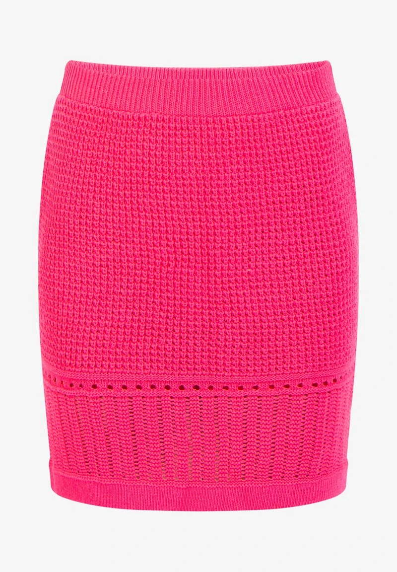 Faina STRICK - Bleistiftrock - Pink 6 Faina STRICK - Bleistiftrock - Pink - Image 5