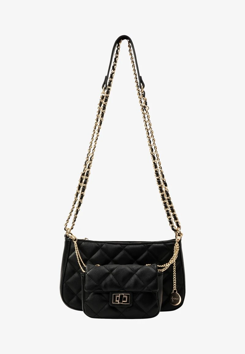 Faina Umhängetasche - Schwarz 4 Faina Umhängetasche - Schwarz - Image 2