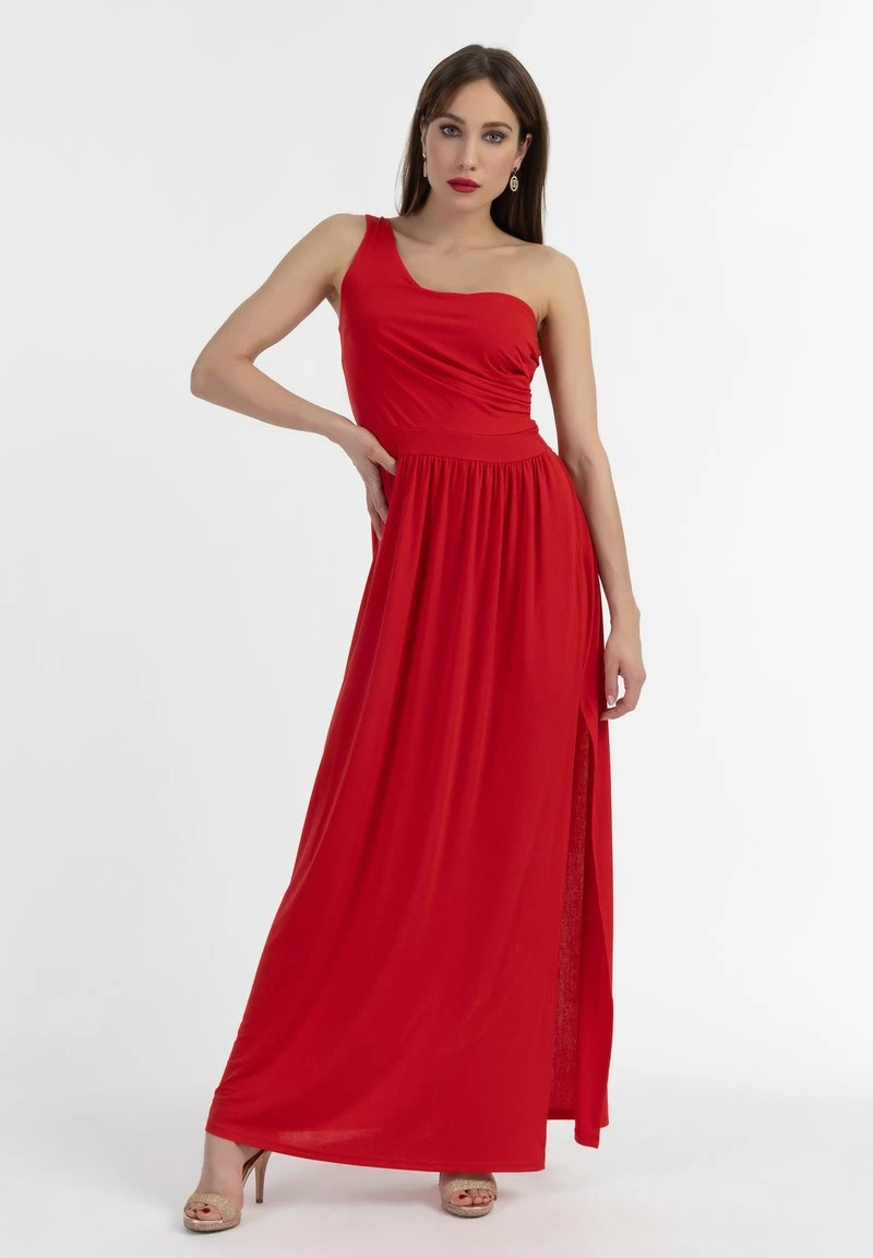Faina ONE-SHOULDER - Maxikleid - Rot 3 Faina ONE-SHOULDER - Maxikleid - Rot