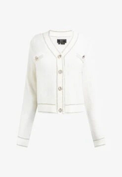 Faina KOOSH - Strickjacke - Wollweiss 12 Faina KOOSH - Strickjacke - Wollweiss -Faina Verkauf 393990693bc2451393bfcf60241f4c56