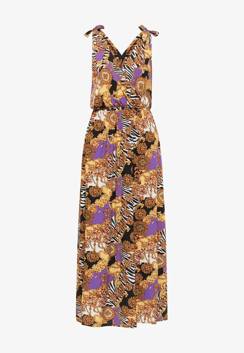 FAINA MIOKI - Maxikleid - Orange Mehrfarbig 7 FAINA MIOKI - Maxikleid - Orange Mehrfarbig - Image 5