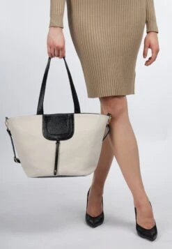 FAINA MIOKI - Shopping Bag - Schwarz/white 13 FAINA MIOKI - Shopping Bag - Schwarz/white -Faina Verkauf 41df5fbe274d441a98b6147d55b626de 1