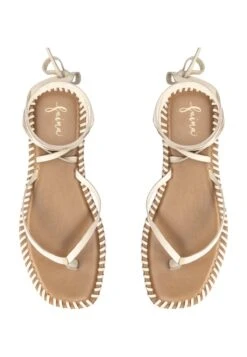 Faina Zehentrenner - Cremefarben 11 Faina Zehentrenner - Cremefarben -Faina Verkauf 41f6c27c879a499391649f2d50fbba61