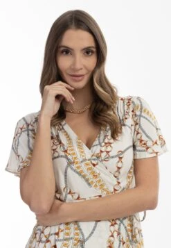 Faina MIT ALLOVER-PRINT - Freizeitkleid - Weiss -Faina Verkauf 48a5315b75ba4e4491c12b084b8b4832