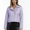 Faina Kunstlederjacke - Flieder -Faina Verkauf 4cdae918501c4143988a91b629b80000