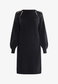 Faina Strickkleid - Schwarz 11 Faina Strickkleid - Schwarz -Faina Verkauf 4d50192a2280437083129fb42a18daa4