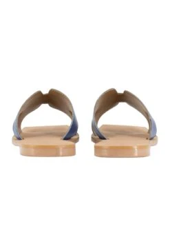 Faina Pantolette Flach - Blau 12 Faina Pantolette Flach - Blau -Faina Verkauf 4f72950c52fb452095dc78fb42f1bb20