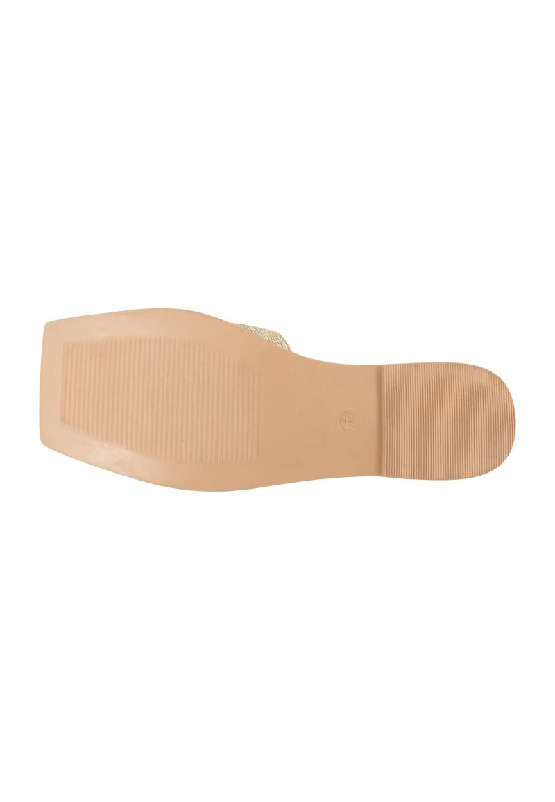 Faina Pantolette Flach - Gold 8 Faina Pantolette Flach - Gold - Image 6