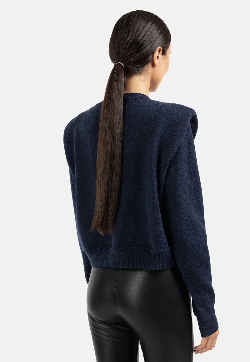 Faina Strickpullover - Marine 5 Faina Strickpullover - Marine - Image 3