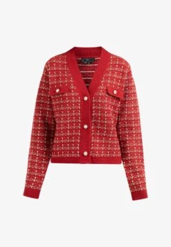 Faina KOOSH - Strickjacke - Rot -Faina Verkauf 5a81513874f340ea9c2f9be23ac237d6