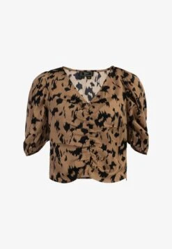 Faina CANEVA - Bluse - Kamel Schwarz -Faina Verkauf 5ef16c9155bf4f1c88bf98b583d6721d