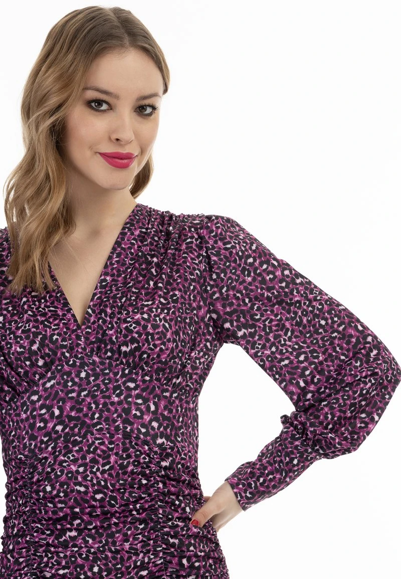 Faina Etuikleid - Fuchsia 6 Faina Etuikleid - Fuchsia - Image 4