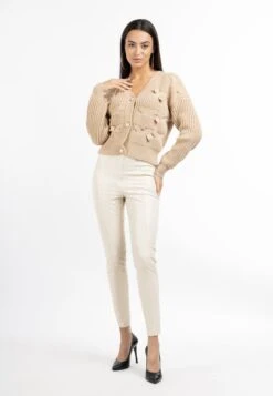 Faina TYLIN - Strickjacke - Beige