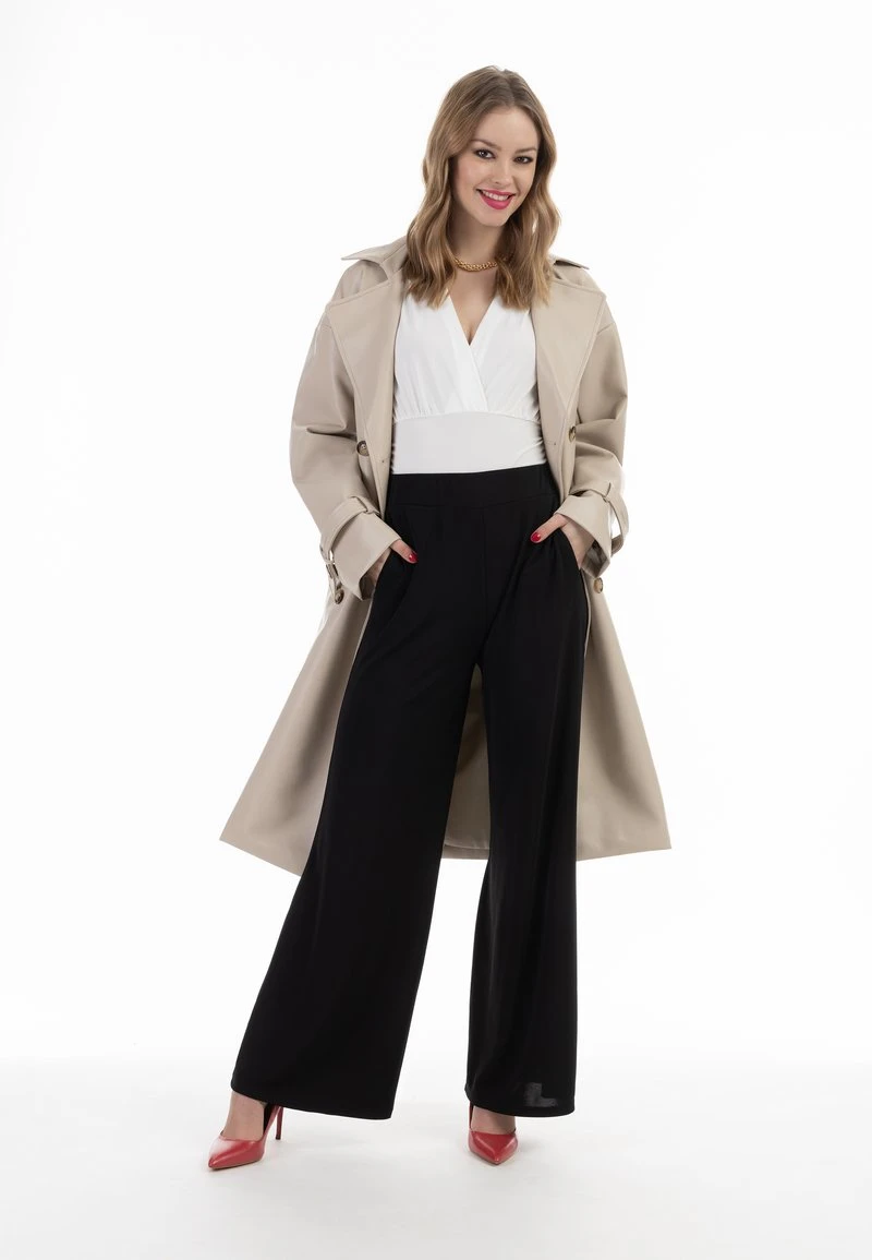 Faina Trenchcoat - Creme 4 Faina Trenchcoat - Creme - Image 2