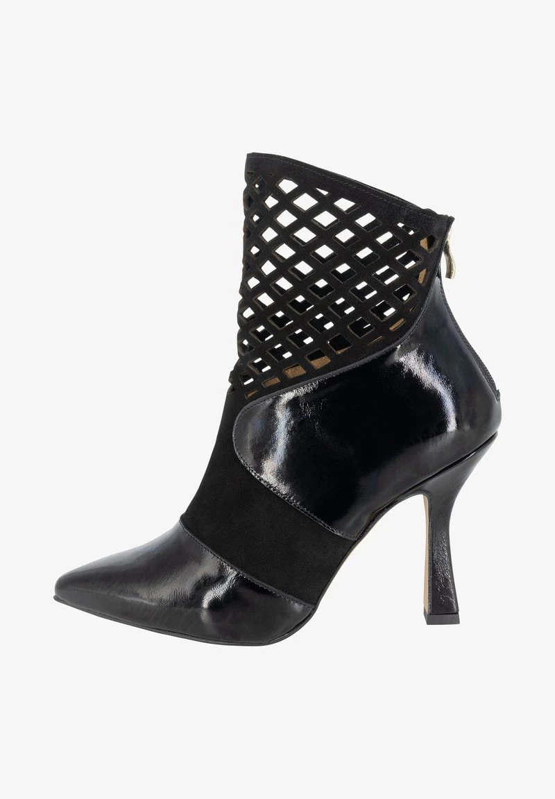 Faina High Heel Stiefelette - Schwarz 4 Faina High Heel Stiefelette - Schwarz - Image 2