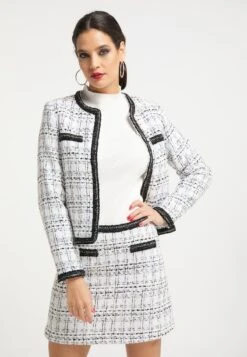 FAINA CAISSA - Strickjacke - Weiss