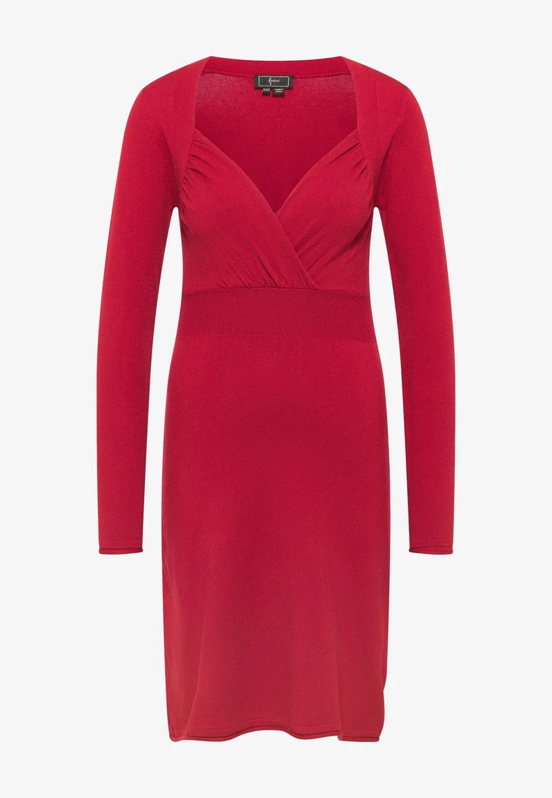 FAINA NASCITA - Strickkleid - Rot 7 FAINA NASCITA - Strickkleid - Rot - Image 5