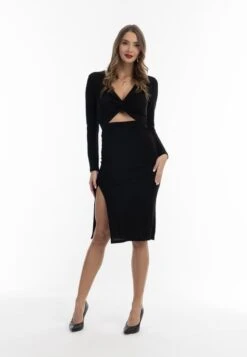 Faina MIT GLANZGARN - Etuikleid - Schwarz 13 Faina MIT GLANZGARN - Etuikleid - Schwarz -Faina Verkauf 6e5177919e084691a983daeac946061a 1