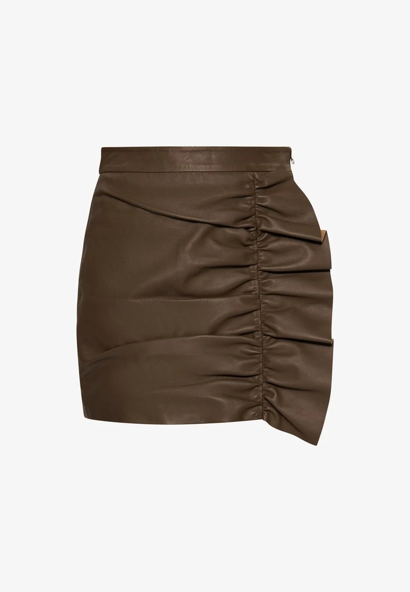 Faina Lederrock - Taupe 7 Faina Lederrock - Taupe - Image 5