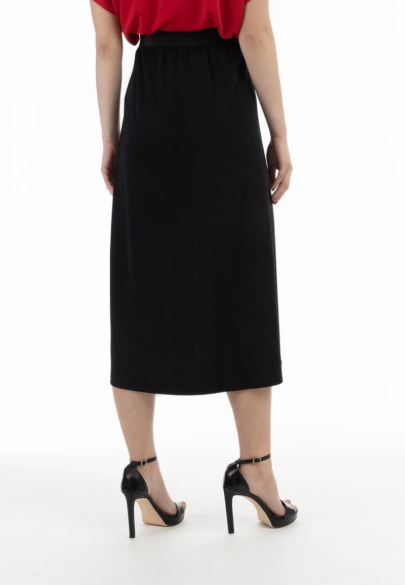 Faina A-Linien-Rock - Schwarz 5 Faina A-Linien-Rock - Schwarz - Image 3