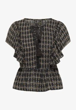 FAINA MINYA - Bluse - Schwarz 12 FAINA MINYA - Bluse - Schwarz -Faina Verkauf 77c9e38434724e5b9406f098255182ce
