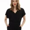 Faina Bluse - Schwarz 1 Faina Bluse - Schwarz -Faina Verkauf 78aedc6e86ab40ea9cc649309f733b9a