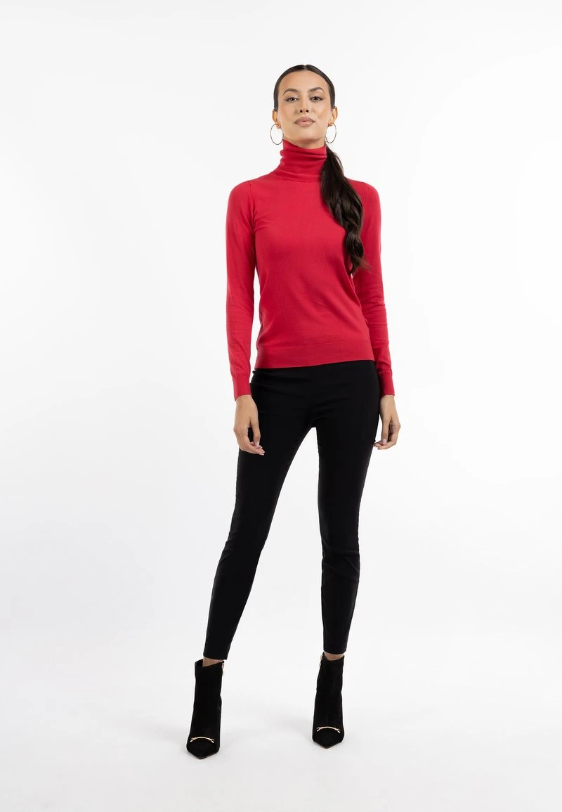 FAINA PULLOVER MINYA - Strickpullover - Rot 4 FAINA PULLOVER MINYA - Strickpullover - Rot - Image 2