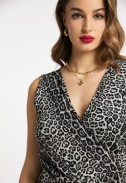 FAINA NELICE - Maxikleid - Grau Leo 11 FAINA NELICE - Maxikleid - Grau Leo -Faina Verkauf 865373f3705b4a04949353a1272d3138