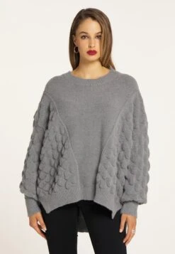 FAINA NALLY - Strickpullover - Grau