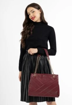 Faina TYLIN - Shopping Bag - Dunkelkirsch