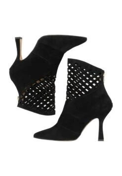 Faina High Heel Stiefelette - Mattschwarz -Faina Verkauf 8d6917a56c414feab3c80e8e68a82025